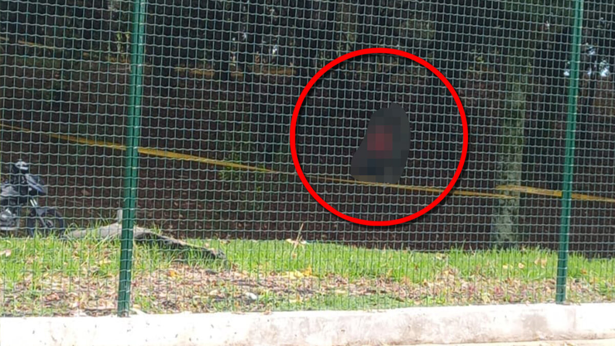 Conmoción por el hallazgo de un cuerpo en el parque Simón Bolívar La comunidad encontró el cuerpo de un hombre al interior del parque Simón Bolívar.