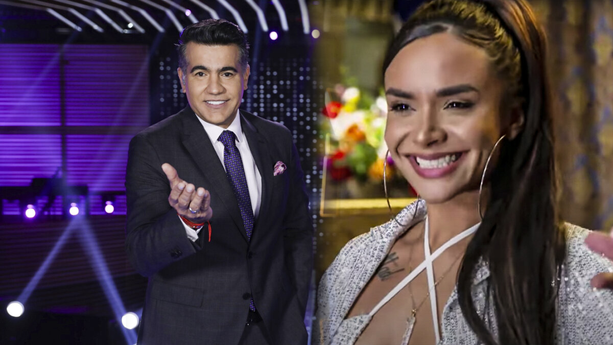Greeicy Rendón de 'Yo me llamo' le robó un beso a Carlos Calero La "doble" de la cantante Greeicy Rendón, durante el programa 'Yo me llamo', le coqueteó al presentador Carlos Calero ¡Y hasta lo besó!