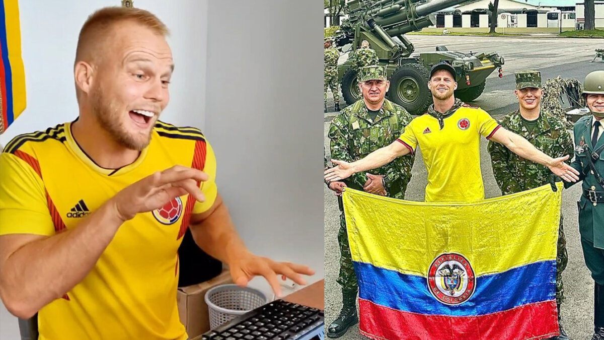 Las razones por las que el youtuber alemán no podrá usar la camiseta de la Selección Colombia 7 Las razones por las que el youtuber alemán no podrá usar la camiseta de la Selección Colombia El youtuber alemán, Dominic Wolf, contó las razones por lascuales le prohibieron usar la camiseta de La Selección Colombia.