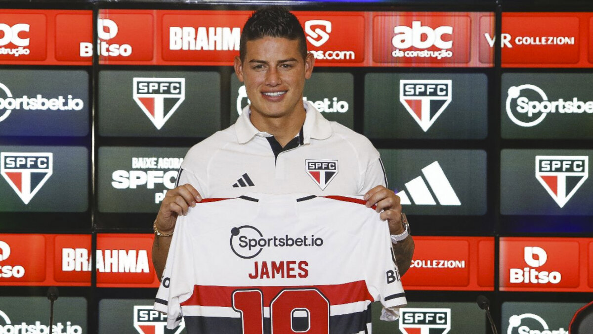 "Llego con la expectativa de ganar títulos": James Rodríguez