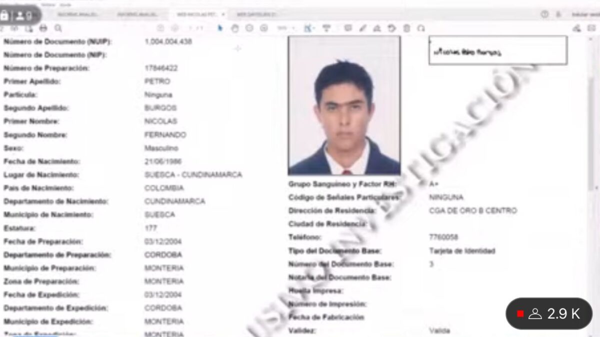Nicolás Petro aceptó que entró dinero sucio a la campaña de su papá 1 Nicolás Petro aceptó que entró dinero sucio a la campaña de su papá Nicolás Petro afirmó que el dinero sucio que recibió sí entró a la campaña presidencial de su papá, Gustavo Petro.