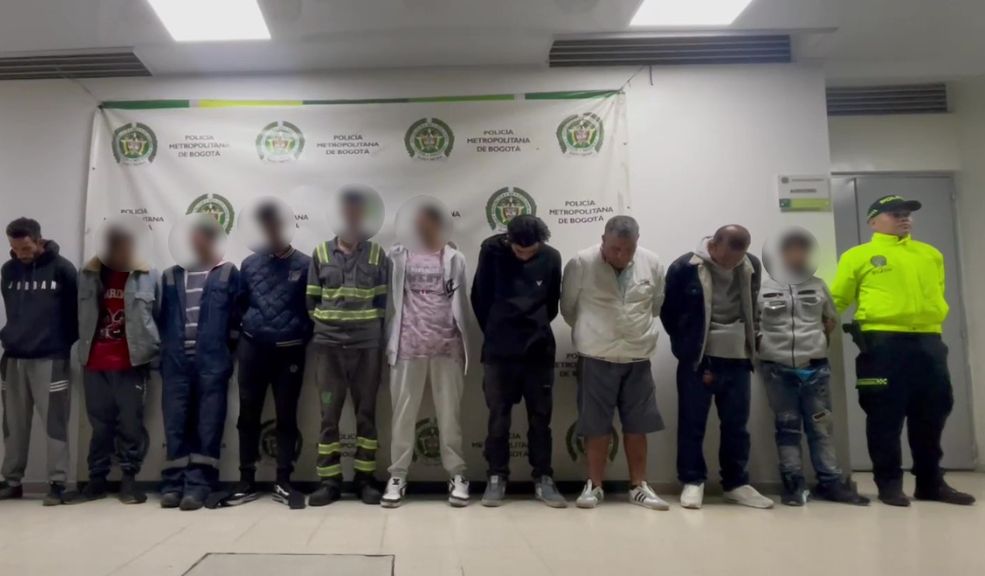 Cayeron 32 delincuentes dedicados a la venta de estupefacientes al sur de Bogotá