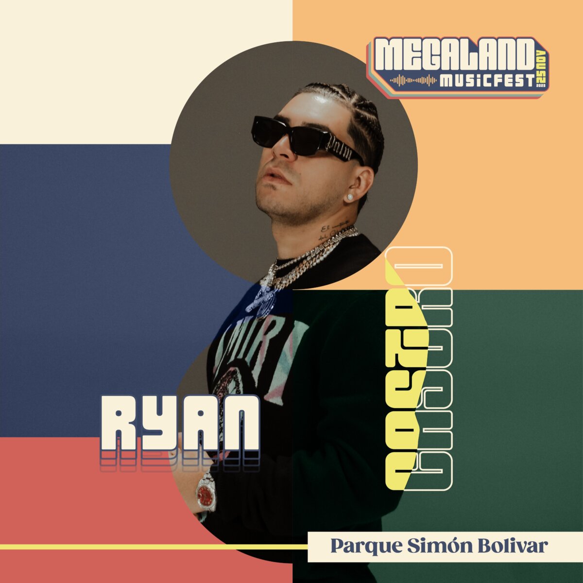 ¡Confirmado! Ryan Castro se une a los artistas que harán parte del Megaland 1 ¡Confirmado! Ryan Castro se une a los artistas que harán parte del Megaland Ryan Castro tendrá el honor de abrir y cerrar el Megaland 2023.