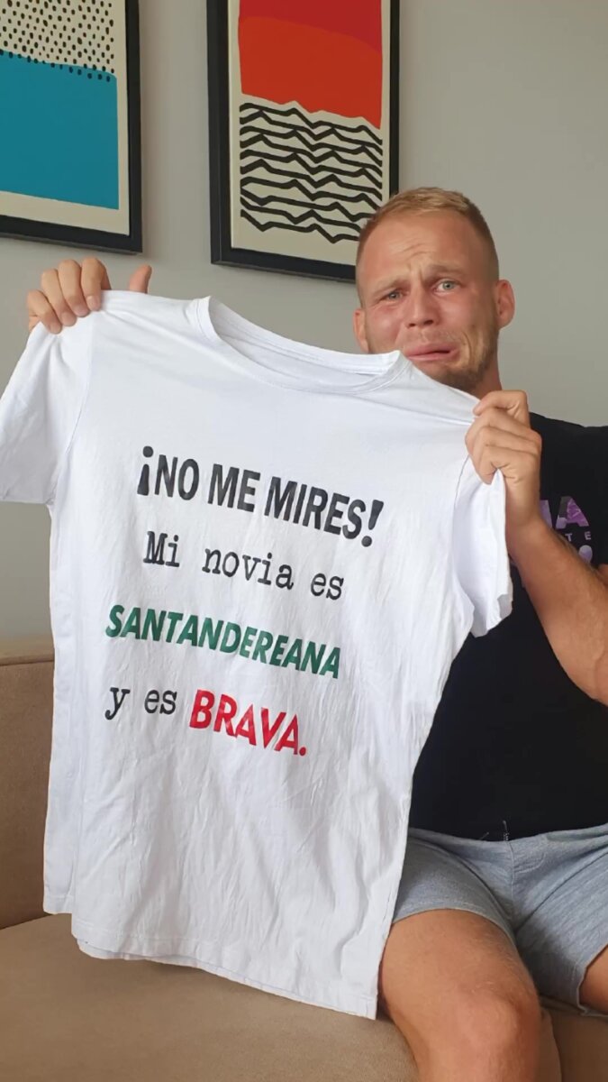 La novia de Dominic, el youtuber alemán, ‘marcó’ su territorio 1 La novia de Dominic, el youtuber alemán, ‘marcó’ su territorio
