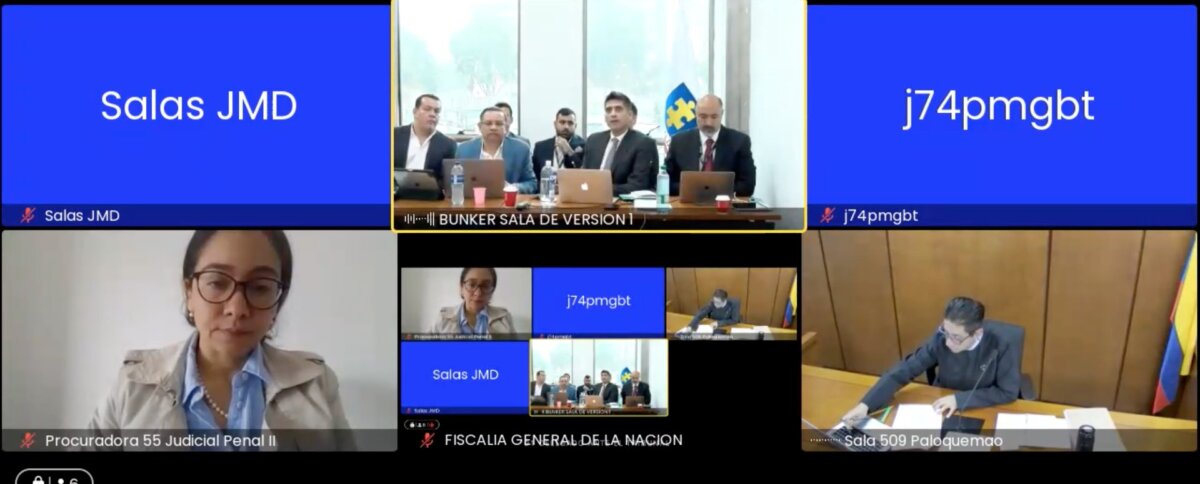 Siga en vivo la audiencia de imputación de cargos de Nicolás Petro y Day Vásquez En estos momentos se está realizando la audiencia de imputación de cargos de Nicolás Petro y Day Vásquez. Puede verla aquí.