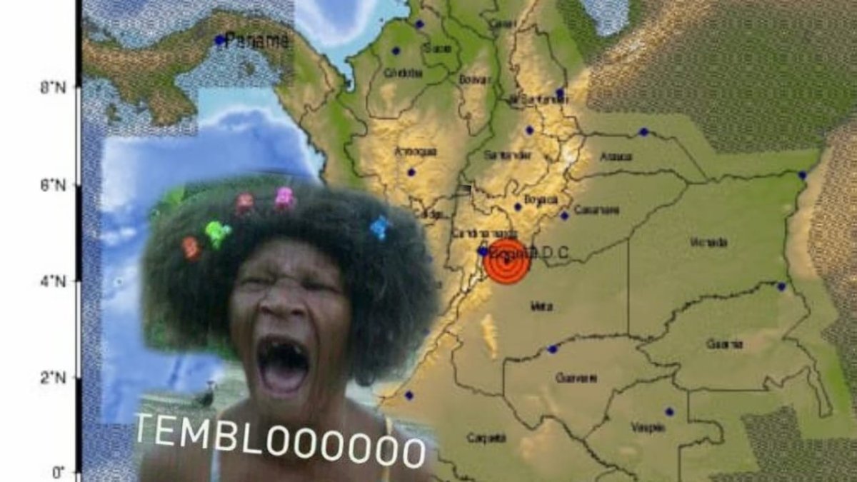Los memes que dejó el temblor de este jueves en Colombia Estos son algunos de los mejores memes que dejó el fuerte sismo.