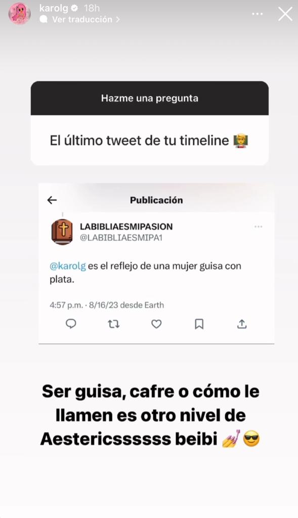 Tildan de "Guisa con plata" a Karol G en redes 1 Tildan de "Guisa con plata" a Karol G en redes Duras criticas le llegaron a Karol G en redes, donde la tildan de "Guisa con plata" por su aspecto físico. La cantante no dudó en responder el comentario.