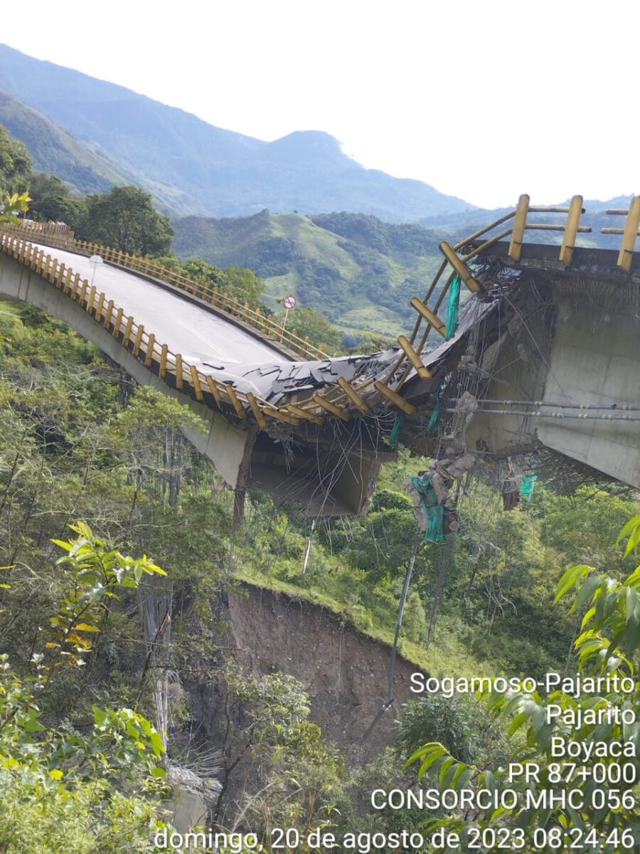 ¡No puede ser! Colapsó puente de Los Grillos en vía alterna al Llano 2 ¡No puede ser! Colapsó puente de Los Grillos en vía alterna al Llano