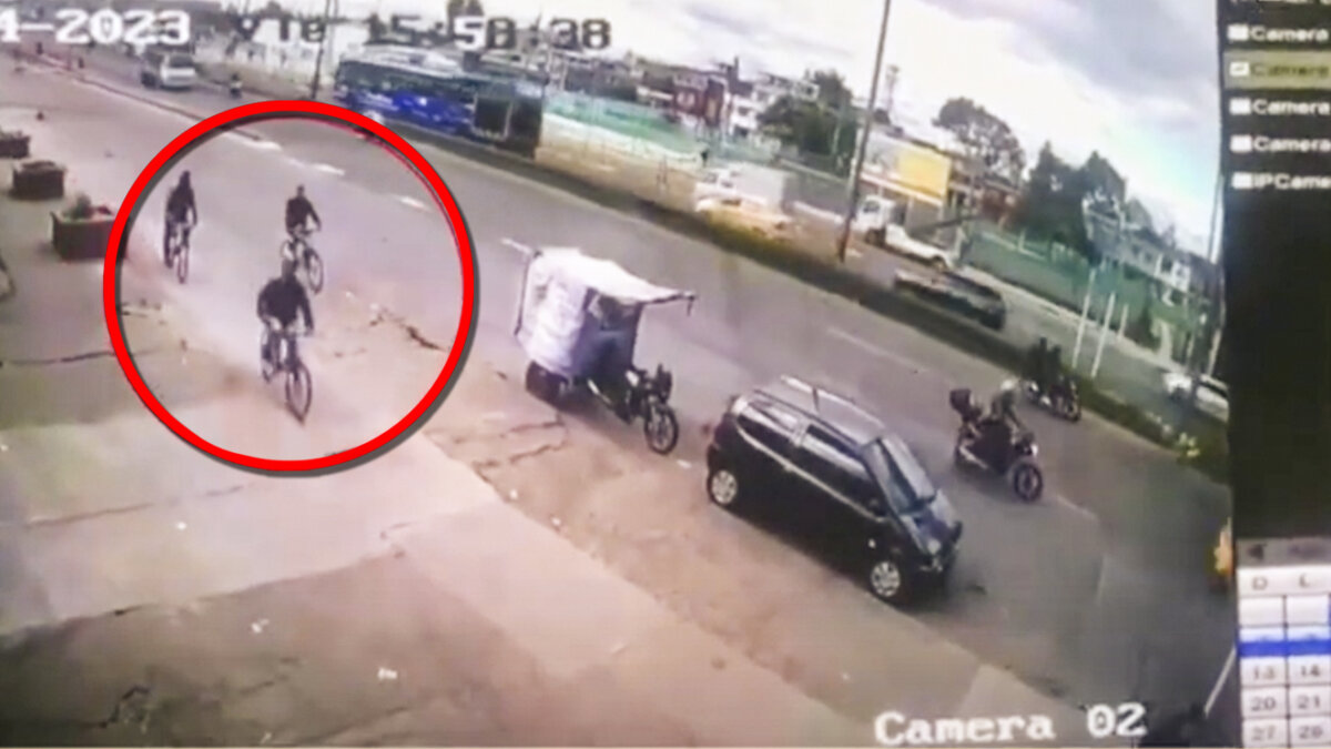 ¡Infame! En gavilla robaron a un adulto mayor en Puente Aranda Ocho ladrones en bicicleta robaron a un adulto mayor en el barrio El Tejar de Puente Aranda.