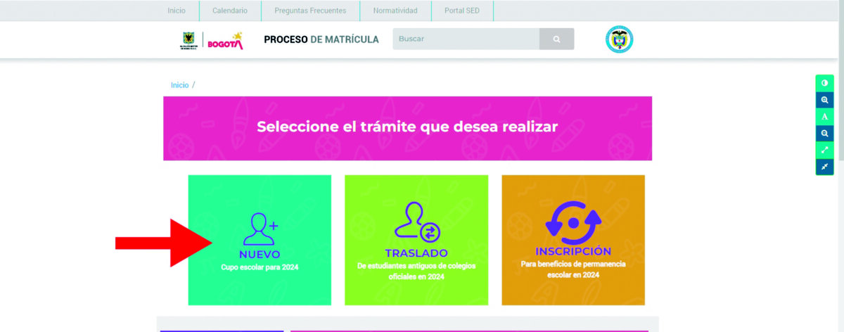 Así puede matricular a su pelao al colegio La Secretaría de Educación de Bogotá abrió el proceso de matrículas escolares en colegios oficiales para 2024.