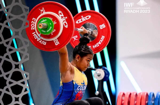 ¡Gran día para los nuestros! Colombia sumó sus primeras medallas en el Mundial de Pesas 2023 1 ¡Gran día para los nuestros! Colombia sumó sus primeras medallas en el Mundial de Pesas 2023