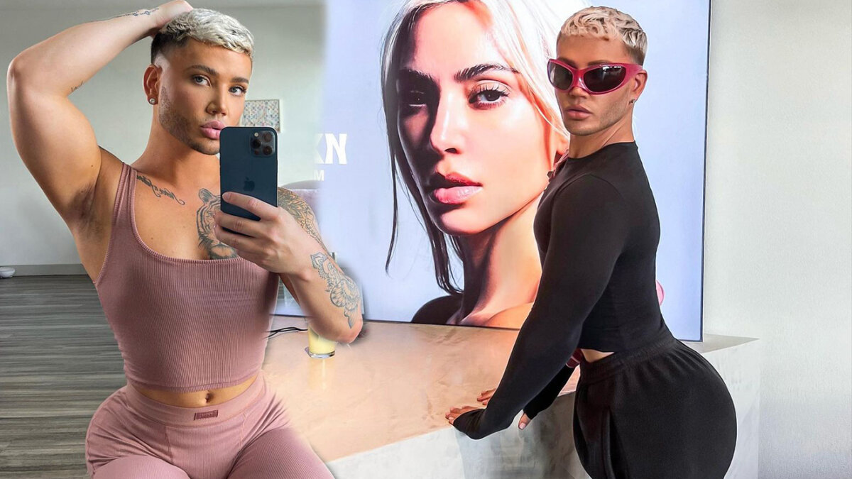 Glúteos al Estilo Kardashian: joven gastó sus ahorros en cirugías para ser un Ken humano Cory Hall, un joven de 29 años residente en Los Ángeles, Estados Unidos, ha tomado medidas drásticas para transformarse en su propia versión del famoso muñeco Ken de Mattel y la estrella de la realidad Kim Kardashian. Hall, quien se autodenomina como un “Ken humano con glúteos al estilo Kardashian”, ha invertido aproximadamente 100.000 dólares (equivalente a unos 400 millones de pesos colombianos) en cirugías plásticas para lograr su look “impactante y sofisticado”.