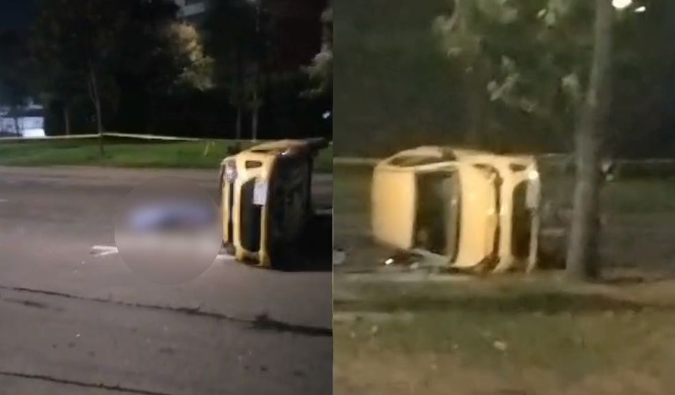 Aparatoso accidente de tránsito deja un muerto en Fontibón