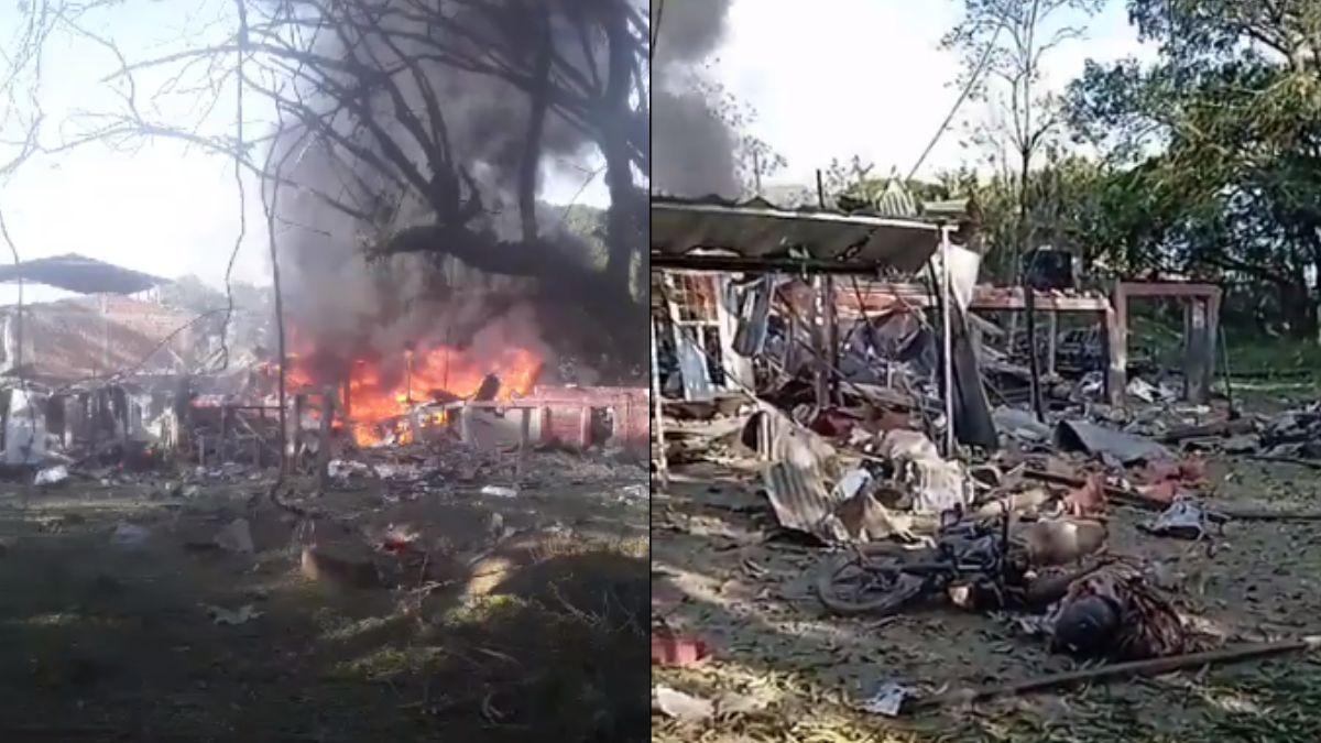 ¡Atención! Nuevo atentado con carro bomba a estación de policía en Jamundí Un carro bomba fue detonando en una estación de policía de Jamundí, Valle del Cauca.