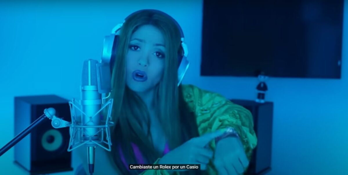 Casio reveló cómo lo "salpicó" la indirecta de Shakira a Piqué