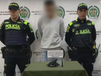 En persecución, Policía capturó a sujeto que atracó y le disparó a repartidor en Bosa