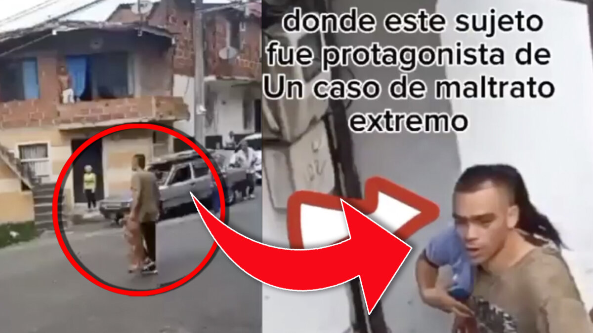 ¡Indignante! Hombre arrastró a su perrito por una avenida Un hombre que se encontraba lastimando a su perrito quedó grabado en un vídeo publicado en redes sociales.
