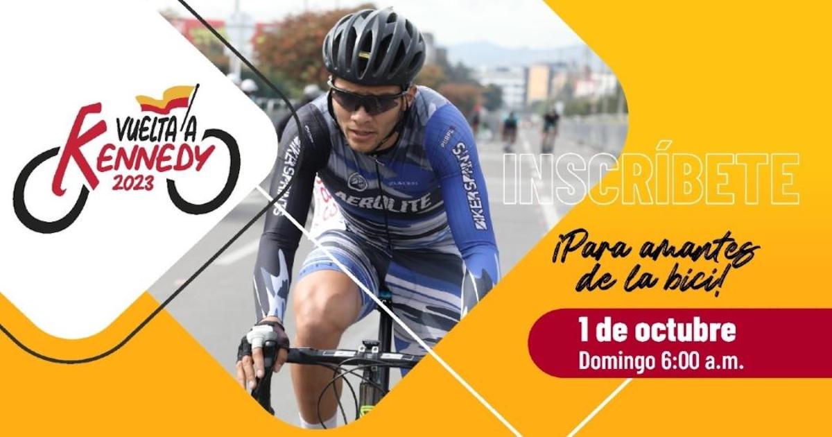¡Para amantes del ciclismo! Inscríbase en la segunda edición de la Vuelta a Kennedy En el marco de la décimo cuarta semana del evento 'Semana de la Bici Bogotá-Región', llega la competencia de ciclismo a la localidad de Kennedy