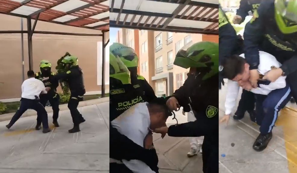Grave denuncia de presunto abuso policial en conjunto residencial de Soacha