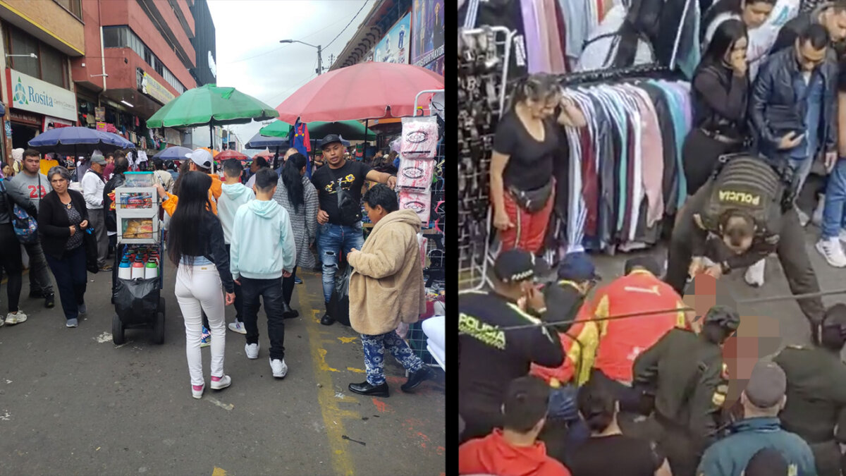 Riña, puñal y muerte en San Victorino La violencia invadió San Victorino y como consecuencia dejó un hombre muerto en el sector.