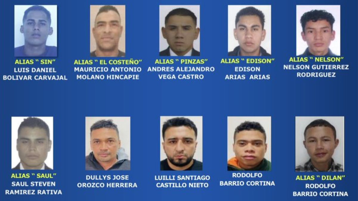 ¡Atención! Estos son los hombres más buscados por hurto en toda Bogotá La Policía Metropolitana de Bogotá dio a conocer el listado de los 10 hombres más buscados por el delito de hurto en la capital.