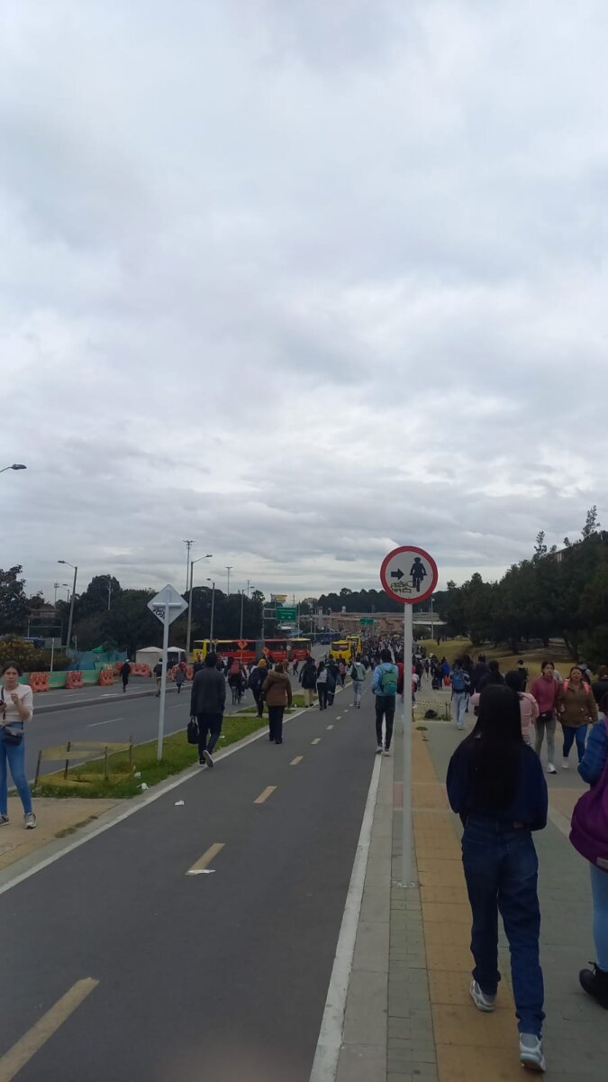 Fuerte accidente en Usme detiene operaciones de Transmilenio 1 Usme