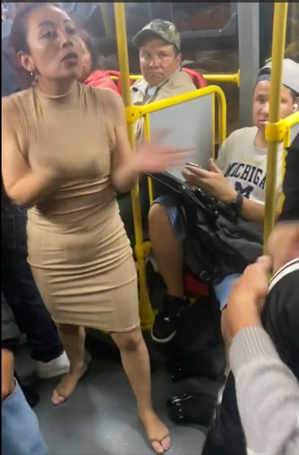 Como en un ring de boxeo mujeres se enfrentaron en TransMilenio 1 Como en un ring de boxeo mujeres se enfrentaron en TransMilenio Pasajero captó el momento en el que dos mujeres se enfrentan al interior de un bus de TransMilenio.