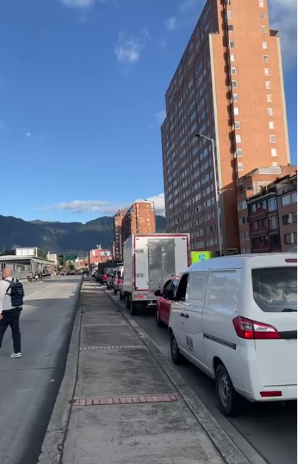 Caos en la movilidad por manifestaciones en la Calle 26 1 Caos en la movilidad por manifestaciones en la Calle 26