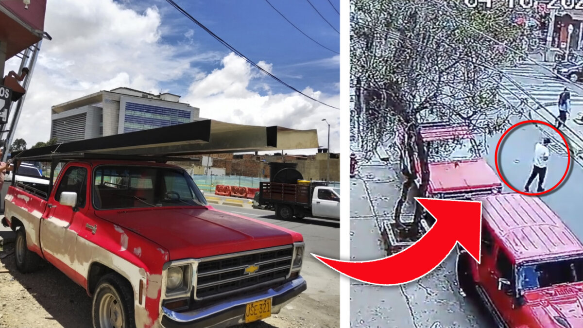 ¡Indignante! Se robaron una camioneta y ahora están extorsionando Cámaras de vigilancia del sector de la Alquería, en la localidad de Puente Aranda, captaron el momento en el que un sujeto se roba una camioneta y se va tranquilamente del lugar. Sin embargo, el delincuente, no contento con el hurto, ha estado extorsionando e intimidando al dueño del vehículo y a su familia.