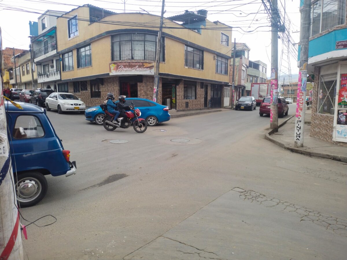 EN VIDEO: Sicario en bicicleta asesinó a hombre en Soacha 1 sicario