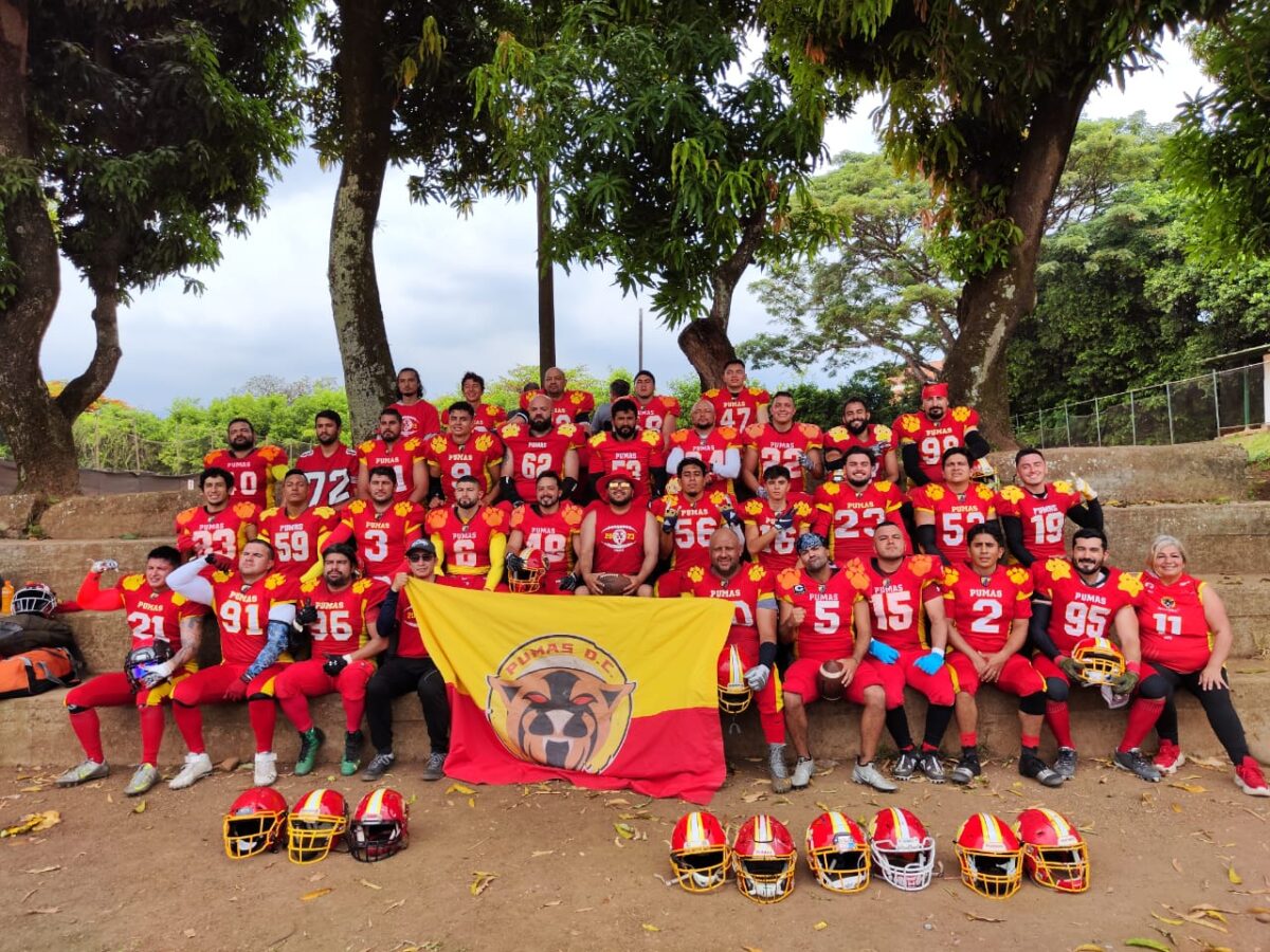 Pumas de Bogotá irá por el título del Torneo Nacional Fútbol Americano Esta tarde, en Bello (Antioquia), el equipo Pumas de Bogotá buscará consagrarse campeón del Torneo Nacional Fecofa, cuando se enfrente contra Lobos de Medellín.