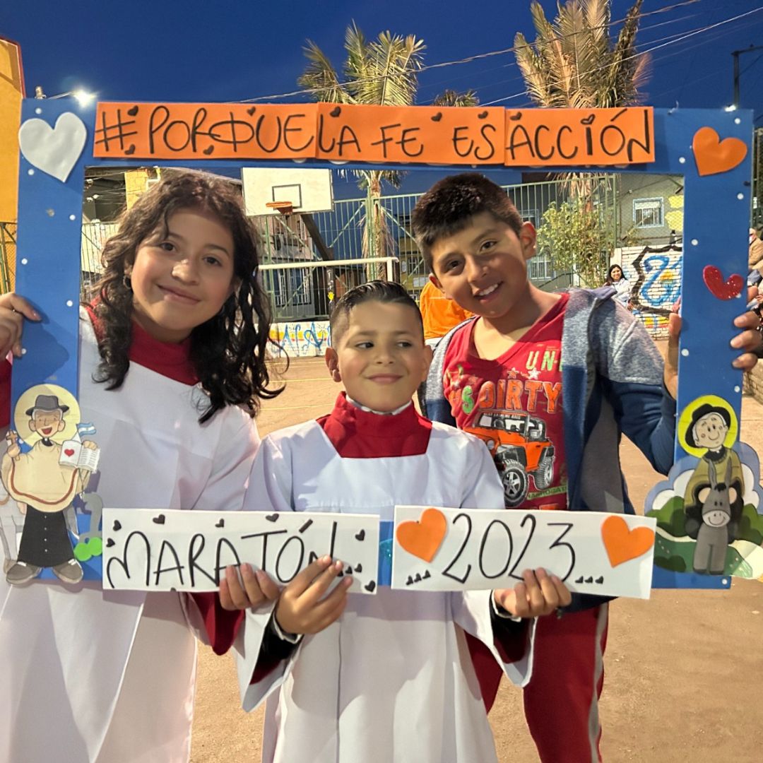 “Porque la Fe es Acción”: llega una nueva edición de la maratón de la Arquidiócesis de Bogotá 1 “Porque la Fe es Acción”: llega una nueva edición de la maratón de la Arquidiócesis de Bogotá La nueva edición de la maratón de la Arquidiócesis de Bogotá se llevará a cabo desde hoy y hasta el próximo 17 de noviembre. Esta iniciativa buscará reunir fondos para construir una nueva parroquia en Ciudad Bolívar.