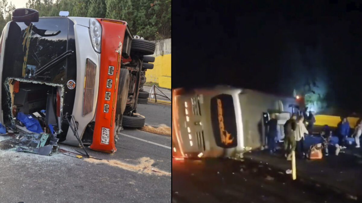 Aparatoso siniestro en vía La Línea deja al menos 2 muertos 6 Aparatoso siniestro en vía La Línea deja al menos 2 muertos En la madrugada de este jueves, un grave accidente de tránsito se presentó en la vía La Línea que cobró la vida de 2 personas y, al menos, 17 más resultaron heridas.