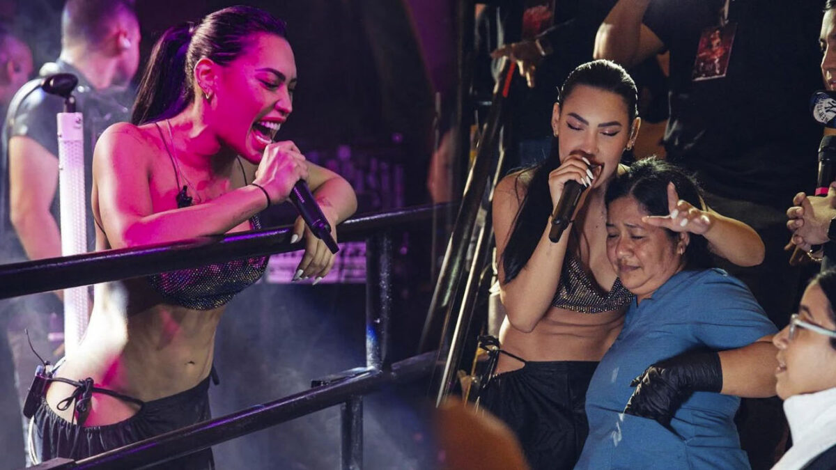 Ana del Castillo rindió un homenaje a empleada en pleno show Se viralizó en redes sociales el momento en que la artista vallenata destacó la labor de la empleada de servicios generales.
