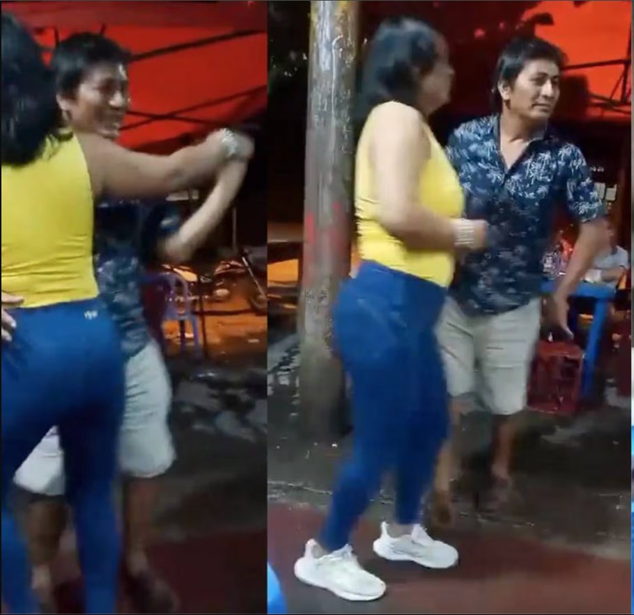 Impactante momento en el que un hombre murió mientras bailaba 1 Impactante momento en el que un hombre murió mientras bailaba En un trágico suceso ocurrido el pasado fin de semana en la ciudad de Iquitos (Perú), un hombre, identificado como Carlos Mozombite García, de 49 años, falleció de manera repentina mientras disfrutaba de una parrillada y bailaba con una alegría evidente.