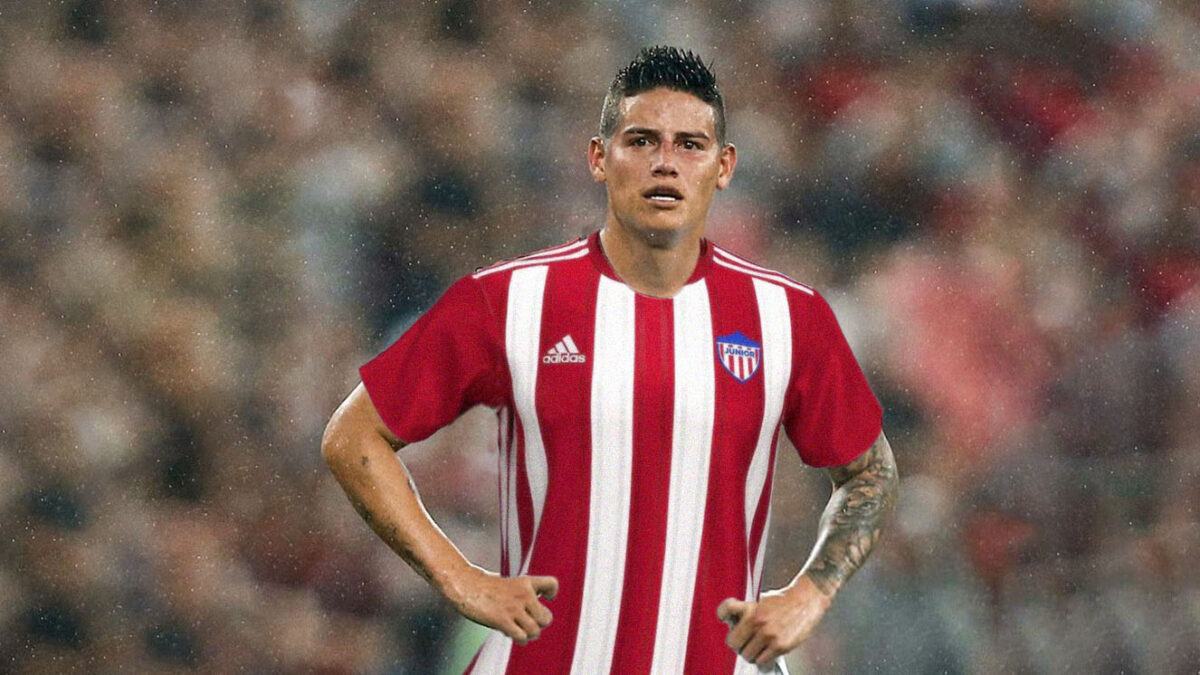 Junior sueña con traer a James a su equipo El reciente campeón de la Liga, Junior, parece no conformarse con haber conquistado su décima estrella y ahora quiere a James Rodríguez.