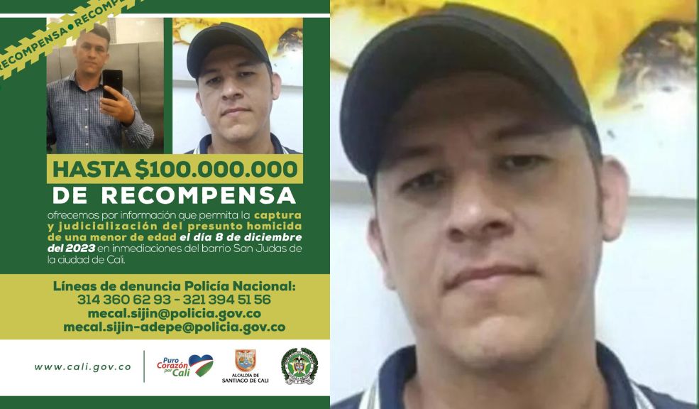 Ofrecen millonaria recompensa por el hombre señalado de abusar y desmembrar a Michel Dayana Michel Dayana fue la joven de 14 años brutalmente asesinada y desmembrada en Cali. Las autoridades se encuentra en la búsqueda de Harold Andrés Echeverry, quien sería el presunto feminicida, por lo que ofrecen $100 millones de pesos por información que dé con su paradero.