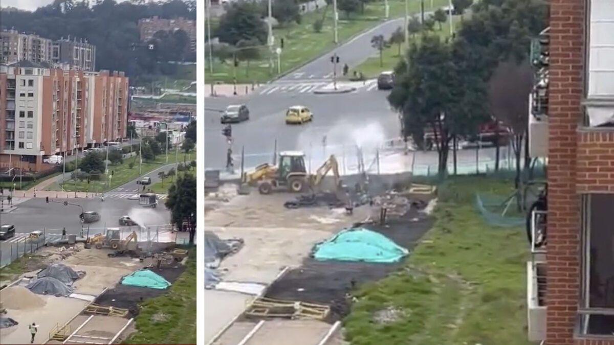A esta hora: reportan ruptura de tubo de gas en Av. Boyacá con calle 153 En la tarde de este miércoles se reportó la ruptura de un tubo de gas en la Av. carrera 72 con calle 153.