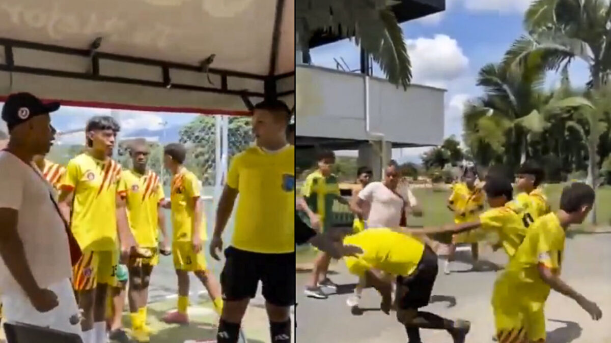 EN VIDEO: Árbitro fue golpeado brutalmente en torneo juvenil En los últimos días, se ha hecho viral en las redes sociales un video que ha generado polémica e indignación en todo el país. En este se alcanza a observar la golpiza con puños, patadas y piedras contra un árbitro.
