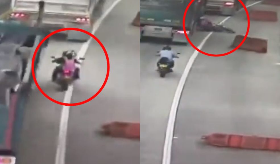 EN VIDEO: Motociclista causa accidente por peligrosa maniobra en túnel de Vía al Llano 8 EN VIDEO: Motociclista causa accidente por peligrosa maniobra en túnel de Vía al Llano En video quedó registrado el momento exacto en el que un motociclista estuvo a punto de perder la vida por una peligrosa maniobra.