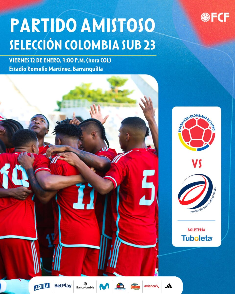 Esta es la Selección Colombia que nos representará en el Preolímpico Sub 23 1 Esta es la Selección Colombia que nos representará en el Preolímpico Sub 23 El técnico de la Selección Colombia Sub 23, Héctor Cárdenas, presentó la lista definitiva con la que la 'Tricolor' afrontará el torneo clasificatorio a los Juegos Olímpicos de París 2024.