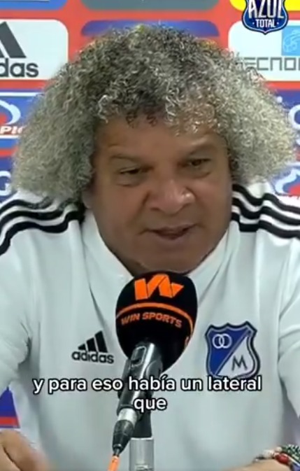 Gamero responde a polémica por hacer llorar a jugador de Millonarios en pleno partido 1 Gamero responde a polémica por hacer llorar a jugador de Millonarios en pleno partido El técnico Alberto Gamero le llamó la atención al jugador Yuber Quiñones de tal forma que lo hizo llorar en pleno partido. Ante el furor desatado en redes, tuvo que explicar qué fue lo que pasó.