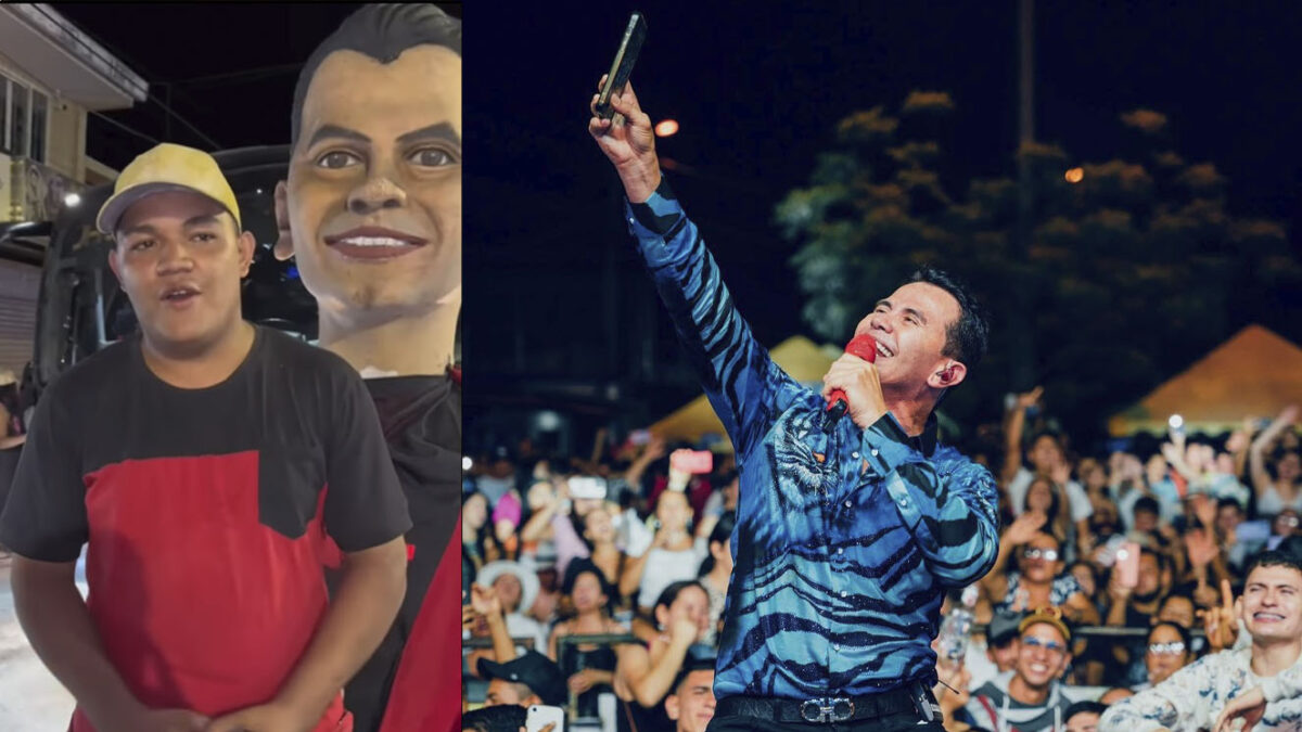 Jhonny Rivera sorprende a fan que le hizo un muñeco gigante 9 Jhonny Rivera sorprende a fan que le hizo un muñeco gigante Por medio de sus redes sociales, Jhonny Rivera mostró el gran amor que le tiene un fan y lo que es capaz de hacer por él.