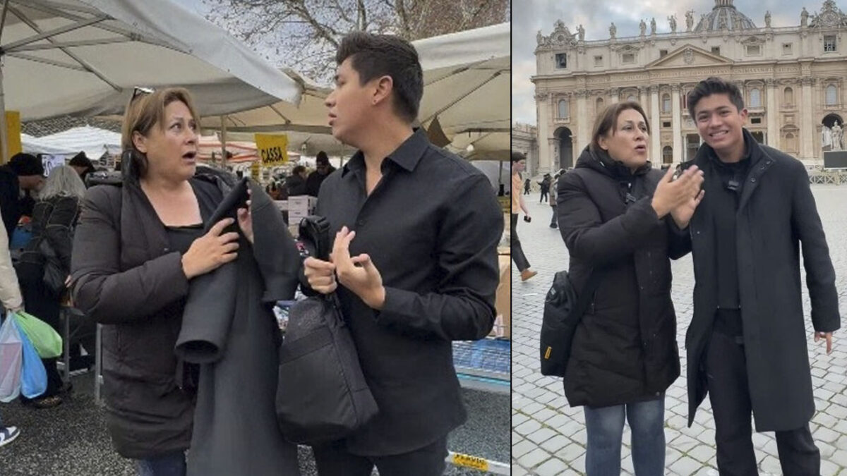 Nuevo escándalo de Alina Lozano y Jim Velásquez en Italia La actriz Alina Lozano y su esoso, Jim Velásquez, causaron polémica en las redes sociales por su viaje a Roma (Italia). Su comportamiento, incluyendo bailes provocativos y actitudes consideradas irrespetuosas, generó críticas y comentarios negativos.