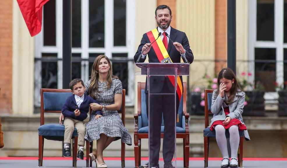 Primer discurso de Galán como Alcalde Mayor de Bogotá Estas fueron las primeras palabras de Carlos Fernando Galán como Alcalde Mayor de Bogotá.