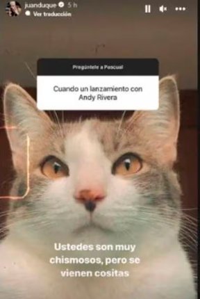 ¿Se le juntó el ganado? Exnovios de Lina Tejeiro lanzarían una canción juntos 1 ¿Se le juntó el ganado? Exnovios de Lina Tejeiro lanzarían una canción juntos Juan Duque dio detalles en sus redes sociales sobre su colaboración con el hijo de Jhonny Rivera.