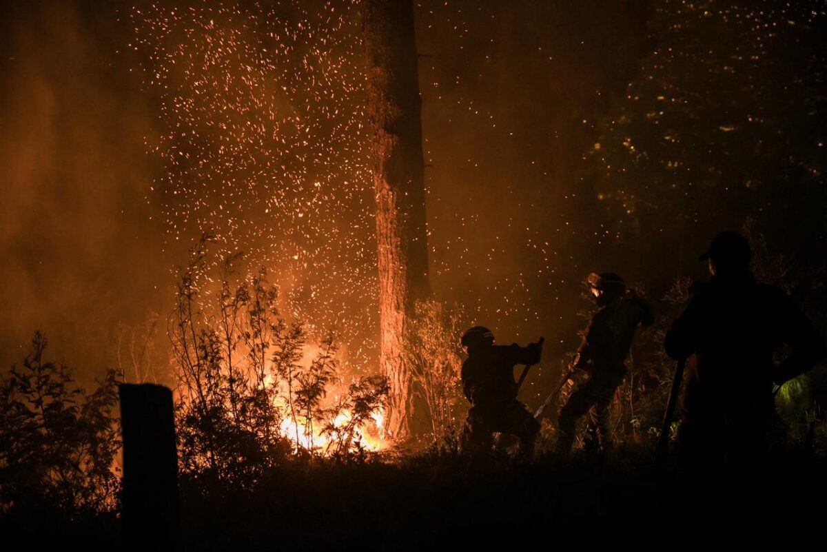 Crítica situación en el cerro El Cable: hay al menos cuatro incendios 1 el cable