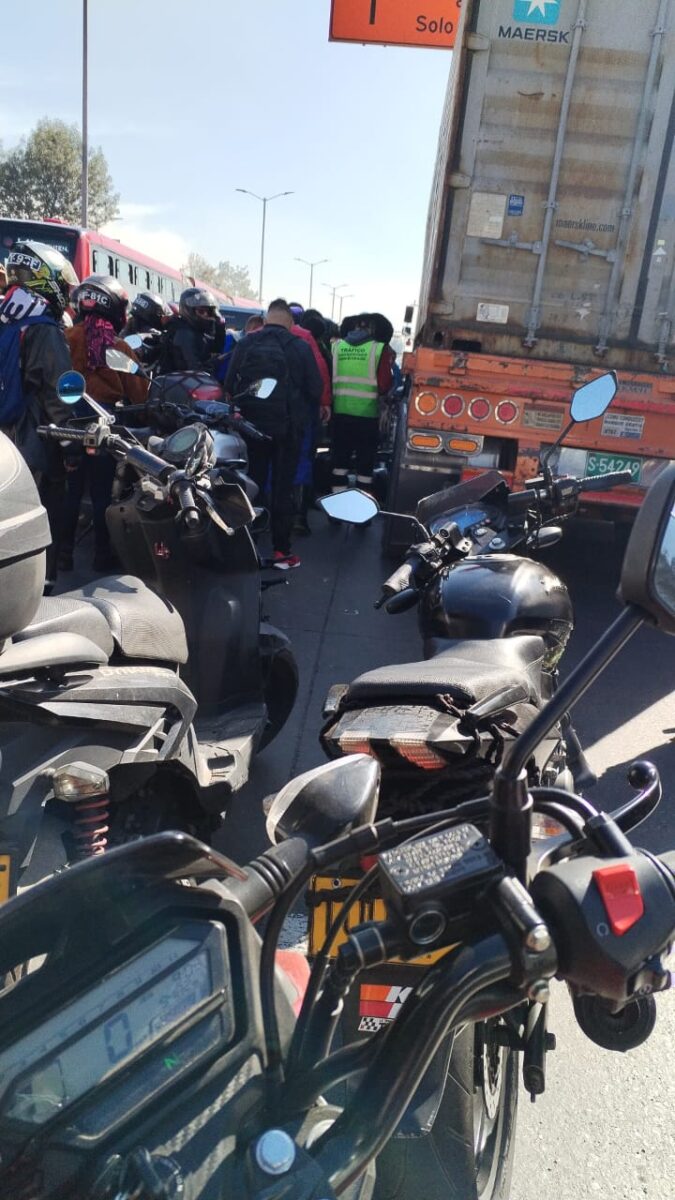 Motociclista perdió la vida en un accidente de tránsito al sur de Bogotá 1 motociclista