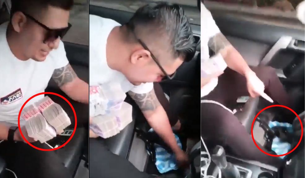 Polémica por video de concejal con fajos de billetes y un arma Todo un escándalo se generó recientemente, luego de que se viralizara un video en el que aparece el concejal de Neiva, Abel Mendoza Vásquez, en un carro mostrando varios fajos de billetes.