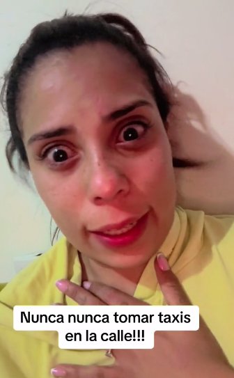 EN VIDEO: Mujer denuncia que la lanzaron de un taxi tras intento de robo Por medio de sus redes sociales, una joven identificada como Erika Salazar, contó la nueva modalidad de robo de la que fue víctima. Asegura que se puso en riesgo al no pedir un taxi por aplicación.